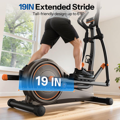Niceday Elliptical Exercise Machine, Elliptical Machine for Home, Magnetic Elliptical Trainer with
