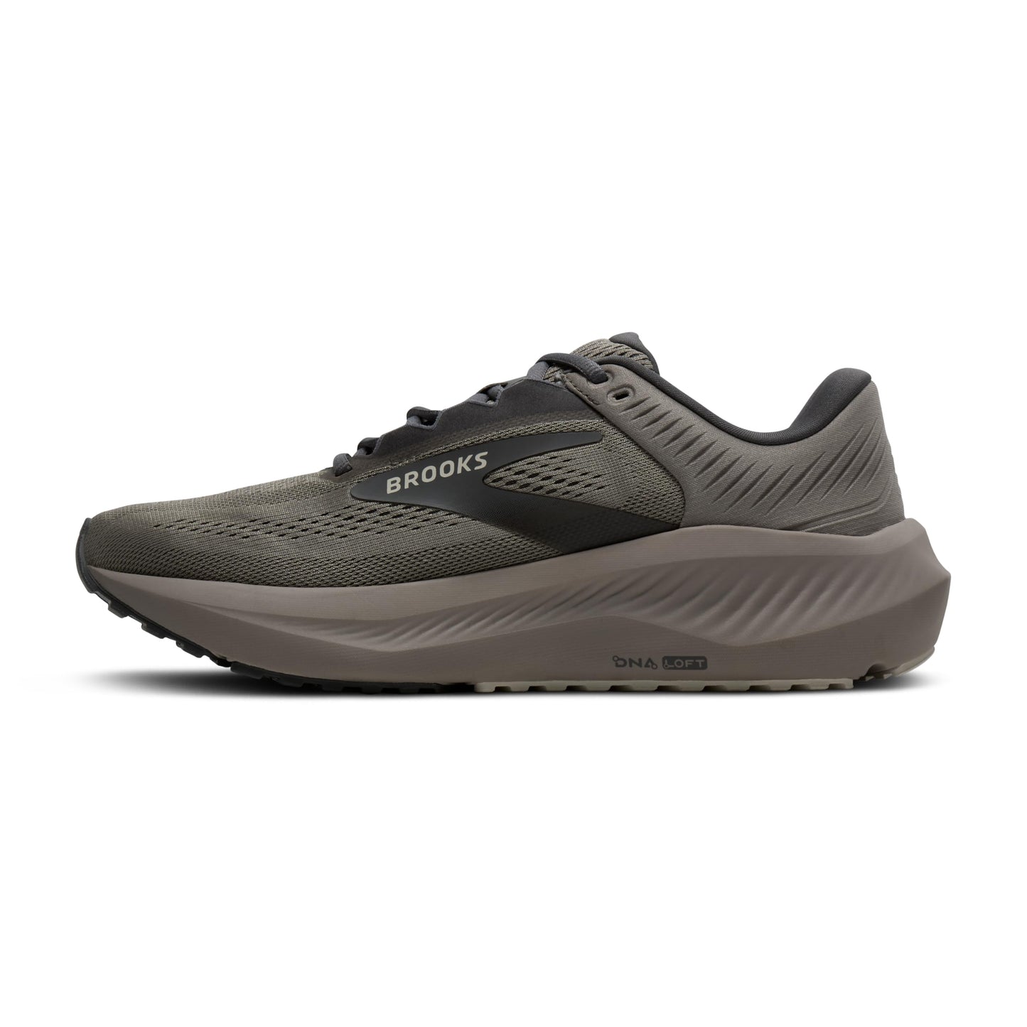 Brooks Men’s Anthem 8 Neutral Running Shoe - Rock Ridge/Grey/Coconut - 10.5 Medium