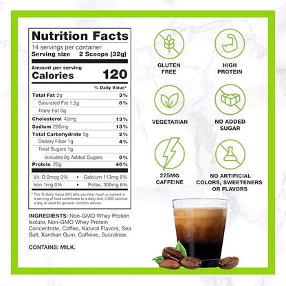 Chike High Protein Iced Coffee Sampler Pack and Triple Shot Bundle, 20 G Protein, 2-3 Shots Espresso, 1 G Sugar, Keto Friendly and Gluten Free, 14 Serving Bag and 6 Sample Packets, 20 Servings