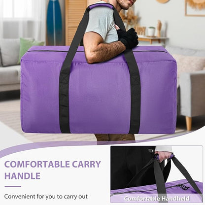 Large Travel Duffle Bag, 102L Gear Bag for Men and Women, Storage Bag Ideal for Overnight Camping and Weekend Getaways