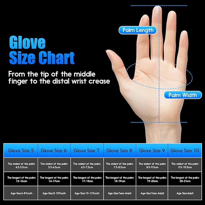 Soccer Goalkeeper Gloves with Finger Protection to Prevent Injuries, Strong Grip for Tough Tackles, Breathable Goal Keeper Gloves for for Kids, Youth and Adult