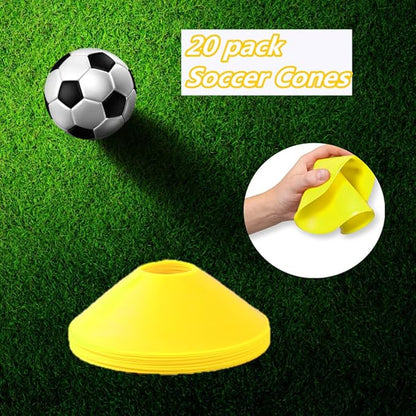 Adjustable Speed Training Hurdles Fitness & Speed Training Equipment with Agility Ladder - Plyometric Fitness & Speed Training – Hurdle/Obstacles for Soccer, Football, Track & Field