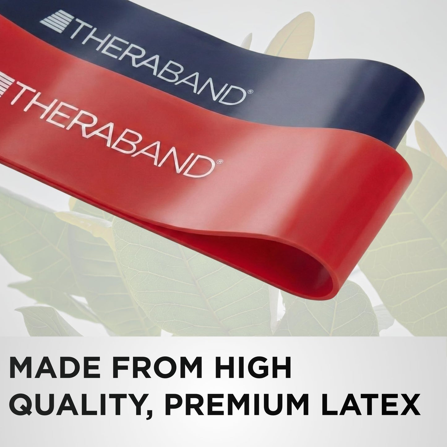 THERABAND Resistance Band Loop Set, 12", Exercise, Workout, Therapy