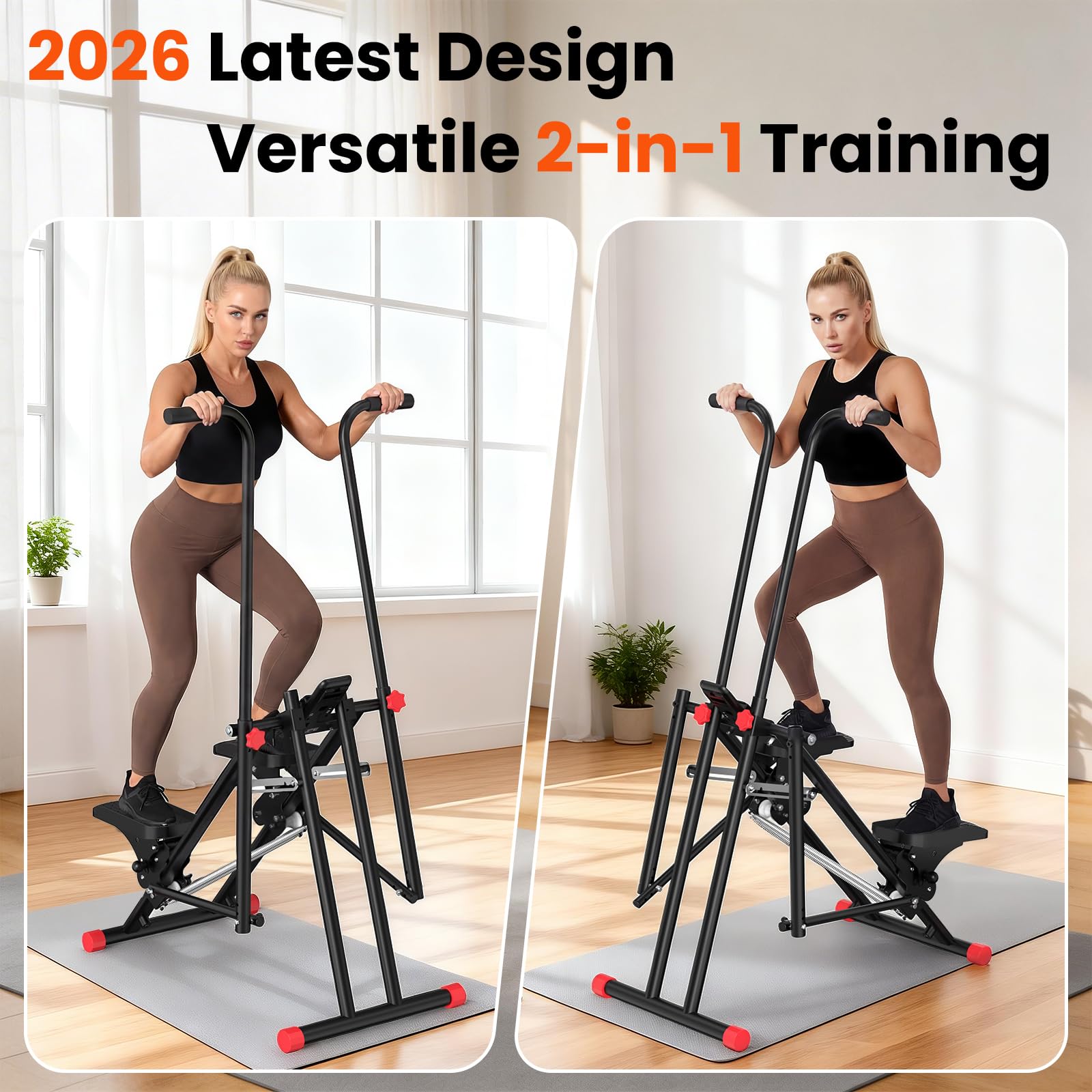 Relife Stair Stepper for Home Gym Exercise,New Version Stair Climber