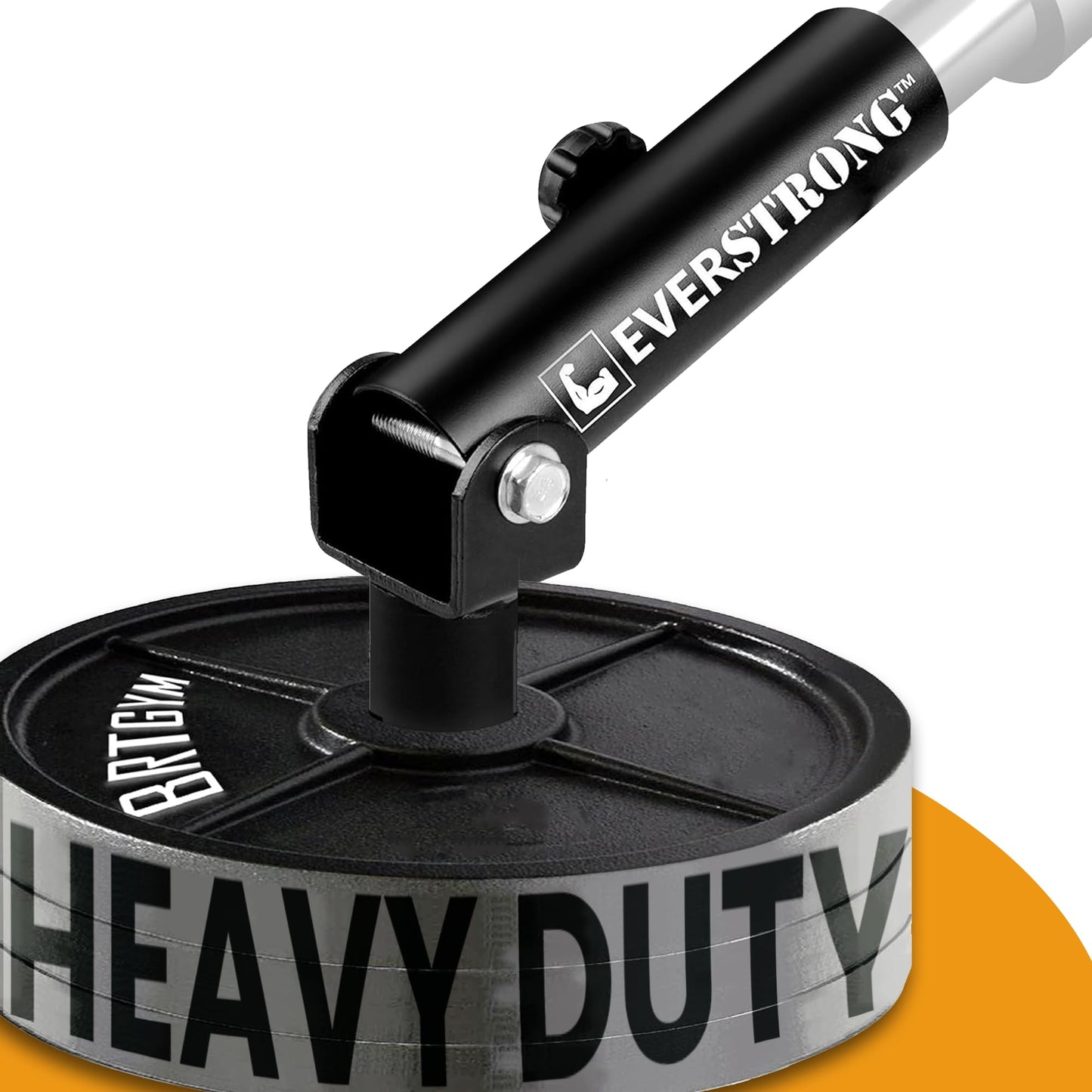 EVERSTRONG Elite Heavy Duty T-Bar Row Olympic Bars - Landmine Attachment for Barbell Workouts