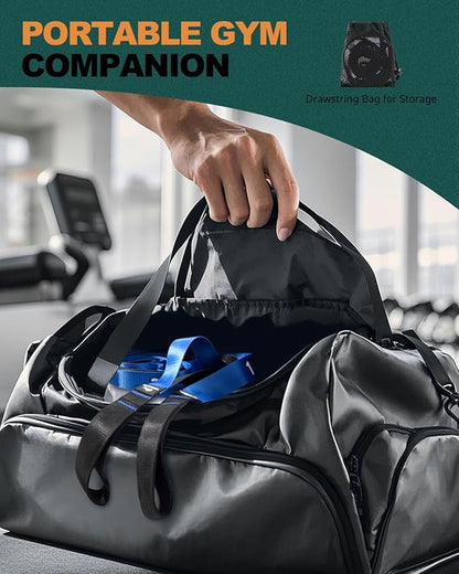 Trideer Stretch Straps with Loops, Non-Elastic Yoga Straps for Stretching, Durable Nylon Stretch Bands for Exercise Physical Therapy Flexibility, Yoga,Hamstring Leg Stretcher with Guidance