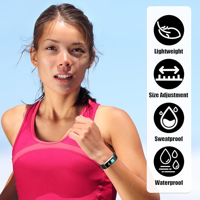 Watch Bands Replacement for ID115plus HR, Very Fit Pro Activity Fitness Tracker Wrist Bands Set, Multicolor Veryfitpro Smart Watch Strap Replacements