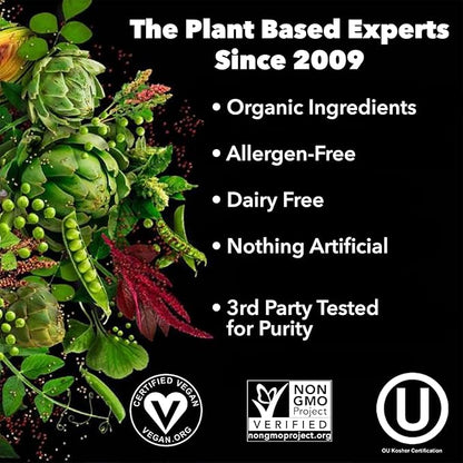 PlantFusion Complete Vegan Protein Powder - Plant Based Protein Powder with BCAAs, Digestive Enzymes and Pea Protein - Keto, Gluten Free, Non-Dairy, No Sugar, Non-GMO - Natural- No Stevia 5 lb Bulk