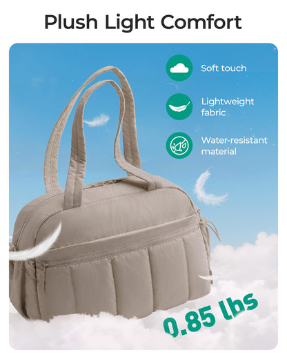 BAGSMART Duffle Bag for Travel, Gym Bag for Women, Weekender Carry on