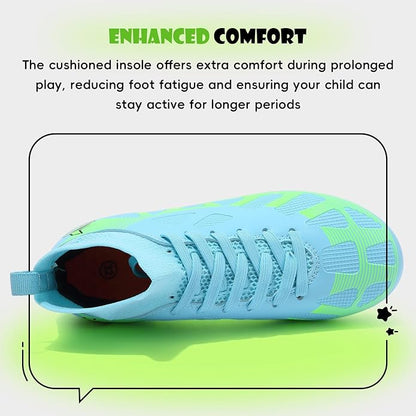 Soccer Cleats Kids Boys Girls Athletic Outdoor Football Shoes