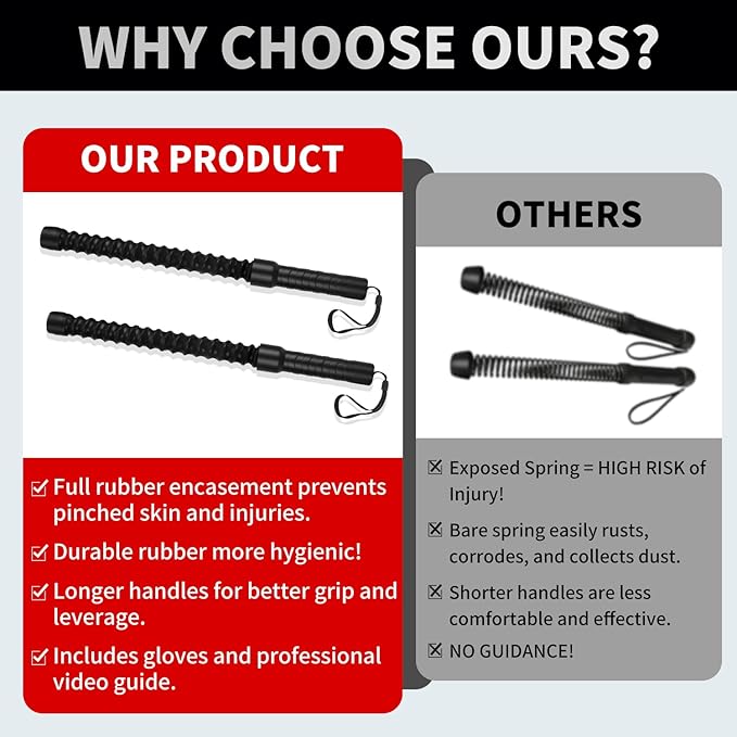 Ropeless Battle Ropes for HIIT Workouts, Cardio & Muscle Training, Low-Impact Cardio Training, Portable Cordless Home Gym Equipment for Men & Women with Non-Slip Gloves