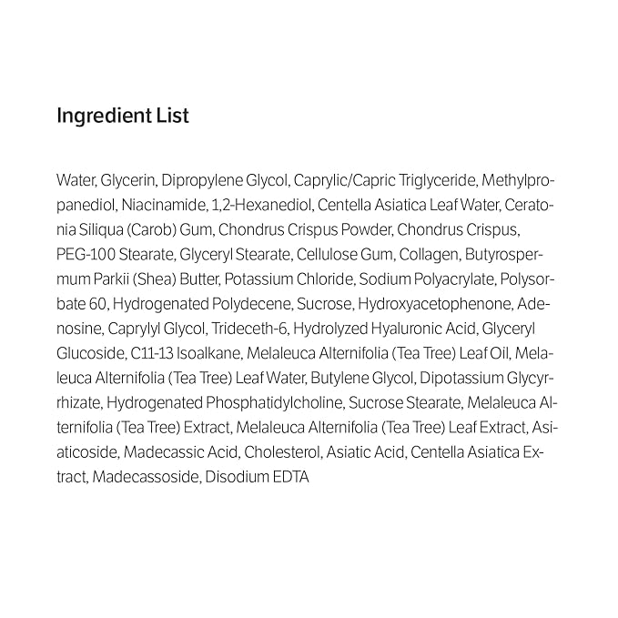 SUNGBOON EDITOR Deep Collagen CICA Tea tree Overnight Mask 37gx4ea | Real Collagen Face Mask with Tea tree & Centella | Acne Face Mask for Calming & Soothing | Korean Skin Care