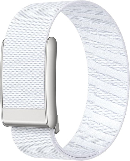 VeveXiao Stretchy Nylon Wristband Compatible with Whoop 5.0/Whoop MG Bands,Soft Stretchy Nylon Sports Loop Replacement Bands for Men Women, with Metal Frame Adjustable Connector