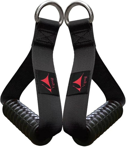Heavy Duty Gym Workout Handles Attachment for Cable Machine,Resistance Band,Pulley System Home Exercise Equipment, Compatible with Bowflex,Total and Smith, Comfortable and Stronger Grip