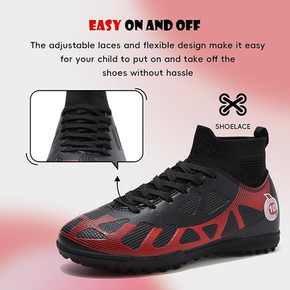 Soccer Cleats Kids Boys Girls Athletic Outdoor Football Shoes