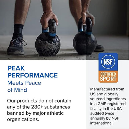 Creatine Monohydrate Powder - NSF Certified for Sport Creatine Supplement to Support Muscle