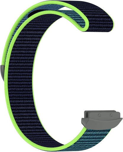 Compatible with Fitbit Ace LTE, Quick Release Nylon HOOK LOOP Sport Strap Accessory Fit for Fitbit Ace LTE Band, Deep blue