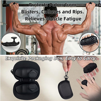 Jopplim Anti-Slip Workout Grips, Ergonomic Alternative to Workout Gloves