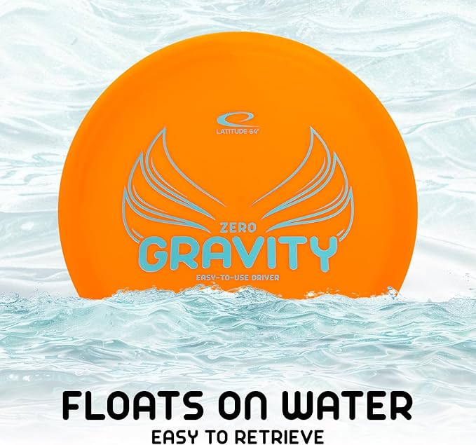 Latitude 64 Gravity Disc Golf Disc Set | 6-Pack Starter Set | Pure, Fuse, Explorer, Saint, Diamond, Bolt | Lightweight, Floating Plastic for Longer Flights | 120-130g (Colors May Vary)
