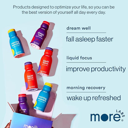 Morning Recovery Electrolyte, Milk Thistle Drink Proprietary Formulation to Hydrate While Drinking, Highly Soluble Liquid DHM, Non GMO, Vegan, Gluten-Free, Orange Mango, Pack of 24