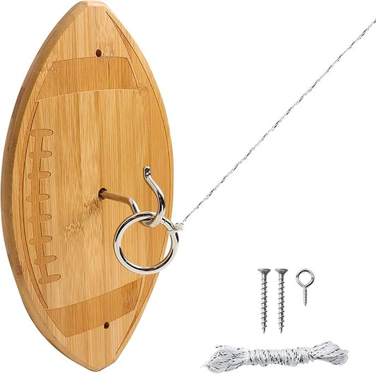 GSE Games & Sports Expert Ring Toss Game for Adults, Hook and Ring Toss Game Wall Mount for