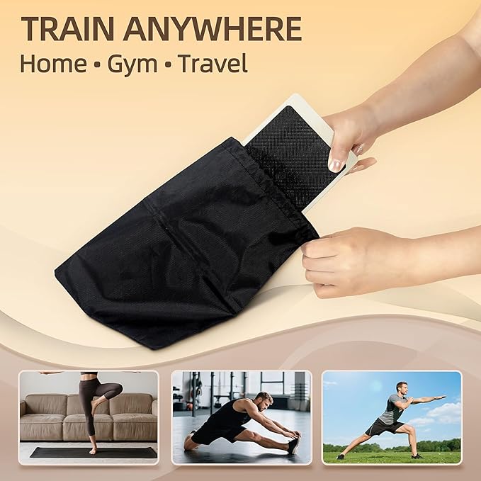 Ankle Strengthener Exerciser for Sprained, Ankle Mobility Balance Board, Single Leg Foot Strengthener Balance Board, Blackboard Foot Trainer, Ankle Strengthening Equipment for Plantar Fasciitis Relief