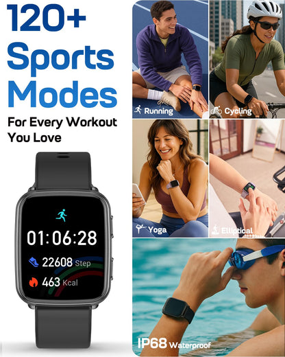 MorePro Fitness Tracker with 24/7 Heart Rate & Blood Pressure Monitor, Blood Oxygen & Sleep