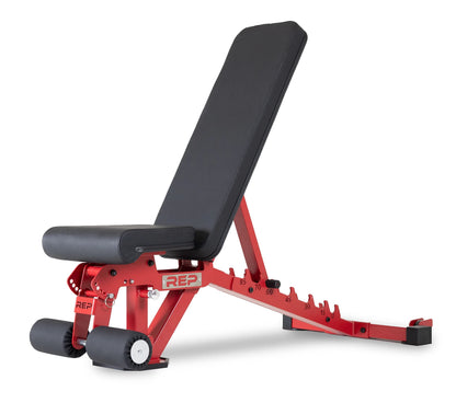 REP Foldable Incline Decline Bench | FID Platform for Home Gym | Compact Portable Fitness