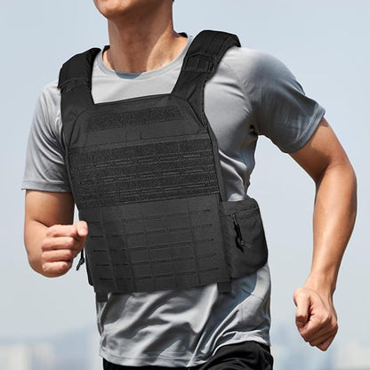 PETAC GEAR Tactical Weights Plates For Weighted Vest For Men Workout,5/10/15/20 LBS Weight Strength Training Vests Equipment Workout Gear