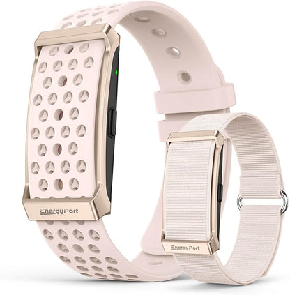 Smart Bracelet with Blood Oxygen/Blood Pressure Monitor, 60-Day Battery Health Fitness Tracker with 2 Bands,Lifetime Membership,Activity Tracking Heart Rate Sleep Monitor for Android iOS