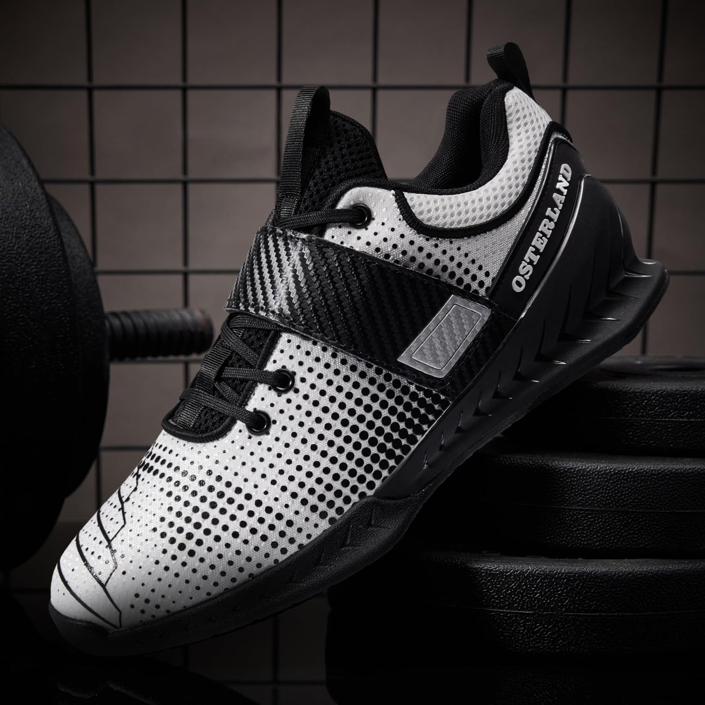 Osterland Weightlifting Shoes for Men Women,1.4 Inch Squat Shoes