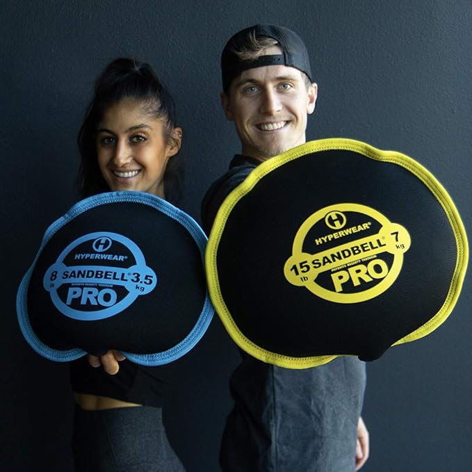 Hyperwear SandBell PRO Workout Sandbag Kettlebell Ships Pre-Filled Sizes 6-70 lbs