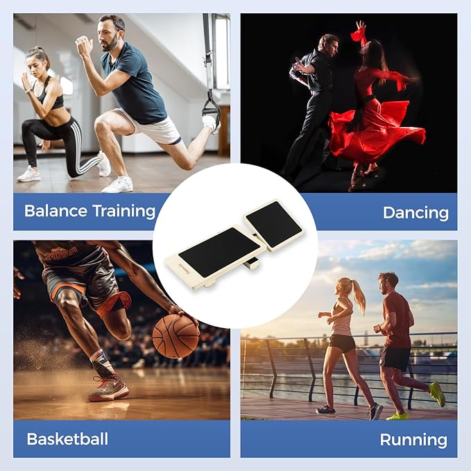 Ankle Board, Foot Strengthener, Axis Board, Single Leg Balance Board, Blackboard Foot Trainer,for Stability Exercise, Physical Therapy, Ankle Rehab,Strengthening Equipment