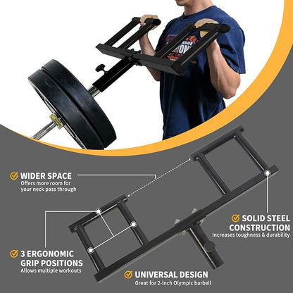 Viking Press Landmine Handle T-Bar Row Attachment for 2-Inch Olympic Barbell