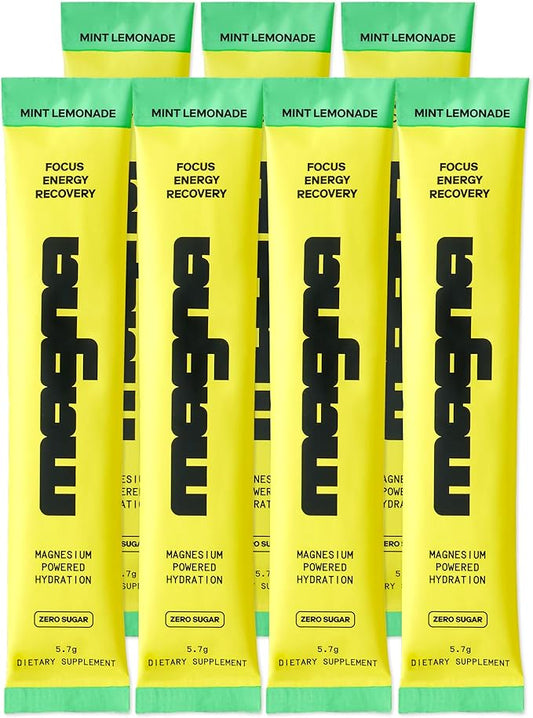 Magna Electrolyte Powder Drink Mix for Hydration, Energy & Focus Support with Magnesium L