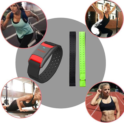 Comfortable Replacement Armband Strap Compatible with OTF, OTF Burn, Orange Theory Fitness, OT Beat Heart Rate Monitor Band