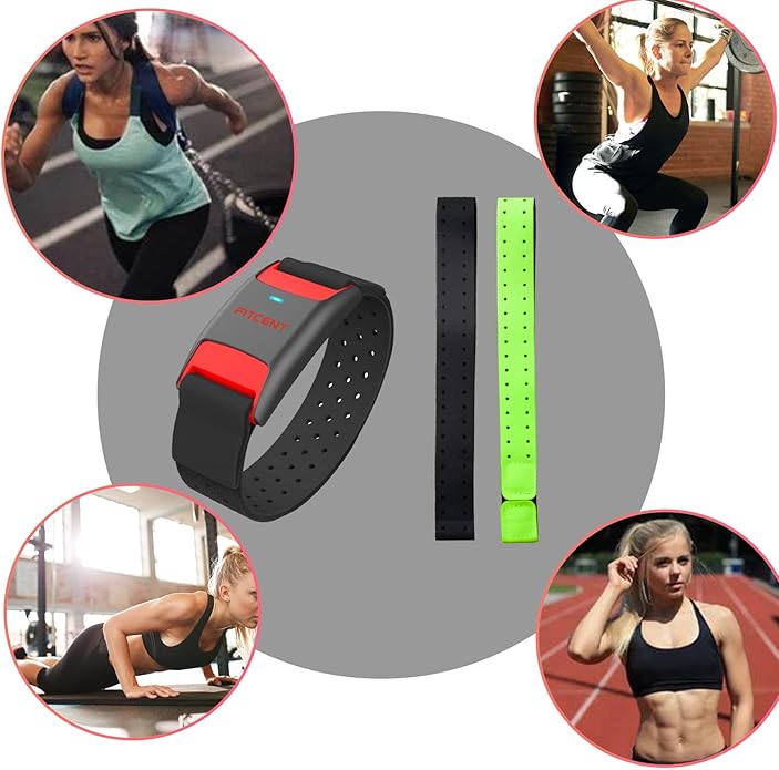 Comfortable Replacement Armband Strap Compatible with OTF, OTF Burn, Orange Theory Fitness, OT Beat Heart Rate Monitor Band