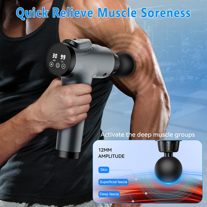 APHERMA Massage Gun, Muscle Massage Gun for Athletes Handheld Electric Deep Tissue Back Massager