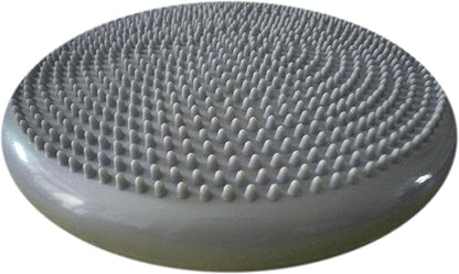 AppleRound Inflated Wobble Cushion with Hand Pump, Air Stability Board (Extra Thick), Core Balance Disc for Adults, Sensory Wiggle Seat for Kids, Flexible Seating for All Age, 13.5in / 34cm Diameter