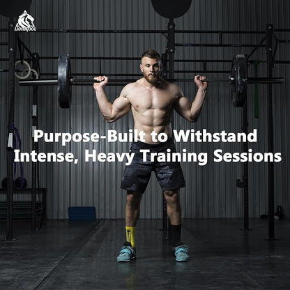 LIONSCOOL 7FT Olympic Barbell for Weightlifting, Power Lifting, 2 Inch Strength Training Bar for Squats, Deadlifts, Presses, Rows, Curls - 700lbs/1000lbs/1500lbs Capacity