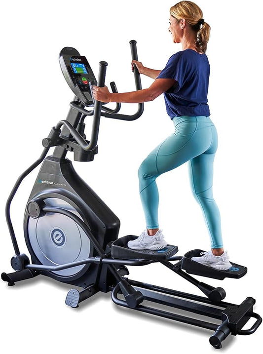 Echelon Ellipse Series – Light Commercial-Grade Ellipticals for Full-Body, Low-Impact Cardio with 32 Resistance Levels, 15 Incline Levels, 20” Stride, and 325 LB Weight Capacity