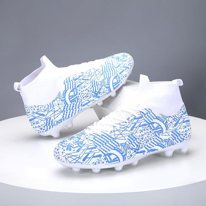 Adult Soccer Cleats Men Lightweight Football Boots Breathable Professional Sneaker Sport Athletic Ground Football Shoes