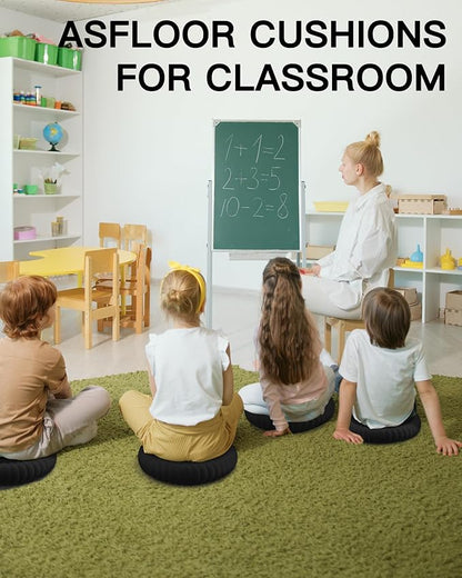 Wobble Cushion with Inflation Pump - Wobble Disk Balance Disc Wiggle Seat for Sensory Kids, Balance Pads