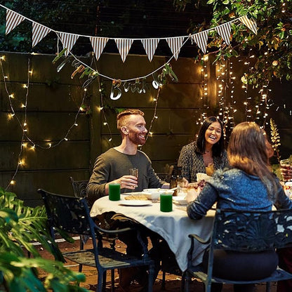 6 Packs 2.75x3.25 Inch Green Pillar Candles, Unscented Dripless Non-Toxic Smokeless Clean Long Lasting Burning Cylinder Candles for St. Patrick's Day Home Dinner Table Power Outage Emergency