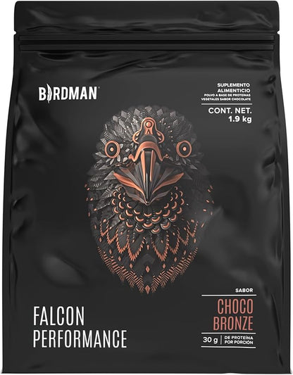Falcon Performance Premium Sport Protein Powder Plus Creatine, 31g Protein and 5g Creatine per Serving, No Inflammation, No Acne, Chocolate Flavor | 1.9Kg