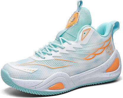 CJSPORX Women Men Basketball Shoes Breathable Men Non Slip Outdoor Fashion Unisex Sneakers