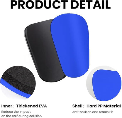 2 Pairs Mini Shin Guards Youth Soccer Tiny Shin Protective Pads Small Shin Guards Miniature Shin Pads Professional Protection for Soccer Players Kids Teenagers