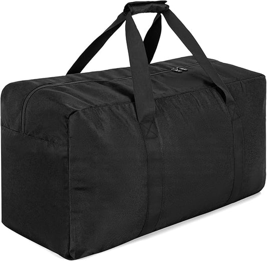 100L Large Travel Duffle Bag, Gear Bag for Men and Women, Storage Bag Ideal for Overnight Camping and Weekend Getaways