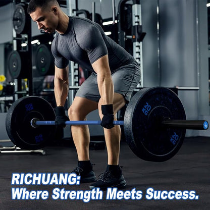 7ft Olympic Barbell, Weightlifting Barbell 28mm 45lb - 500/700/1000lbs Capacity with Smooth Spinning Sleeves, Olympic Bar Fits 2" Olympic Plates, for Snatch Clean Jerk - Home Gym Training