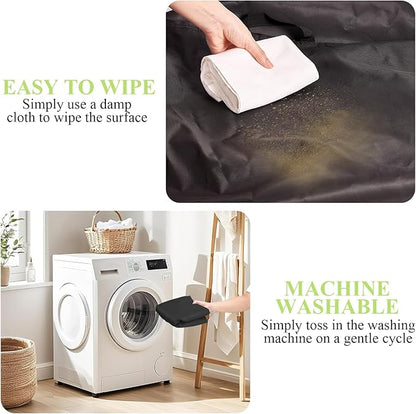 Squat Rack Cover with Waterproof Zipper, Protective Cover for Power Cage/Weight Lifting Rack/Weight Cage/Power Racks for Home Gym Equipment Storage-Indoor & Outdoor Use, 64" x 68" x 82.5"